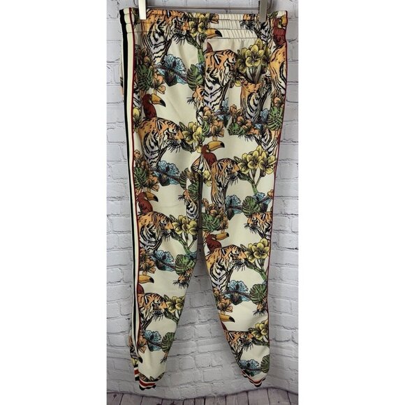 VICTORIOUS Men's Tiger 2 Pc Tracksuit Set Full Zip Sweatshirt Sweatpants Large - Picture 13 of 14